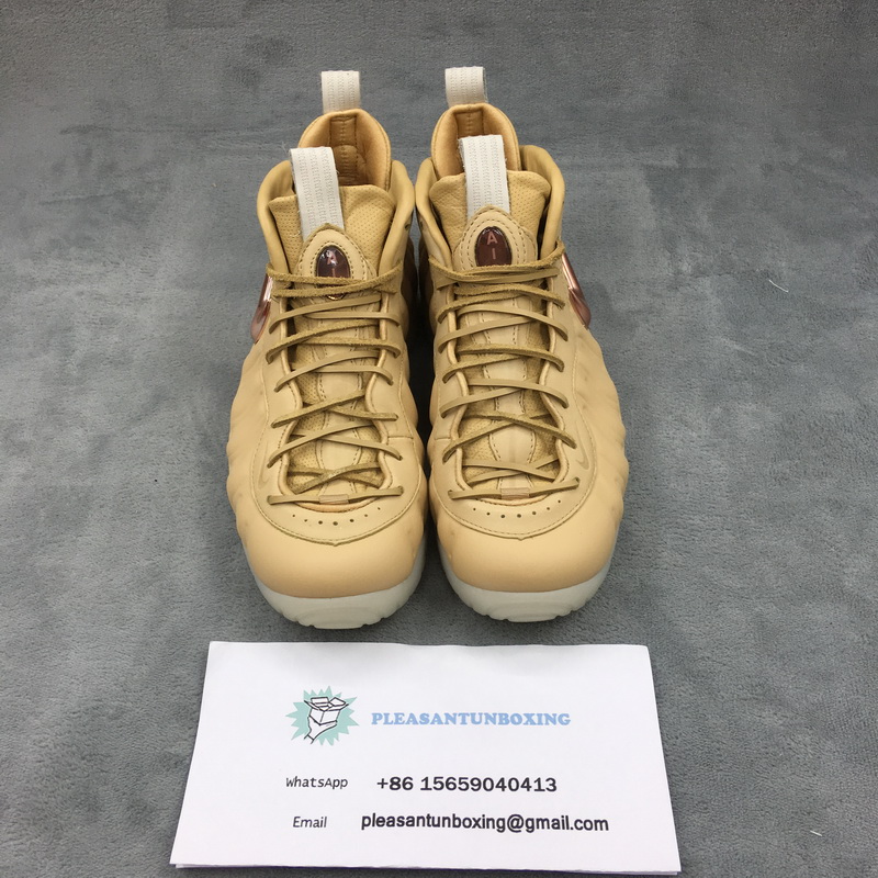 Authentic Nike Air Foamposite One Premium Tan